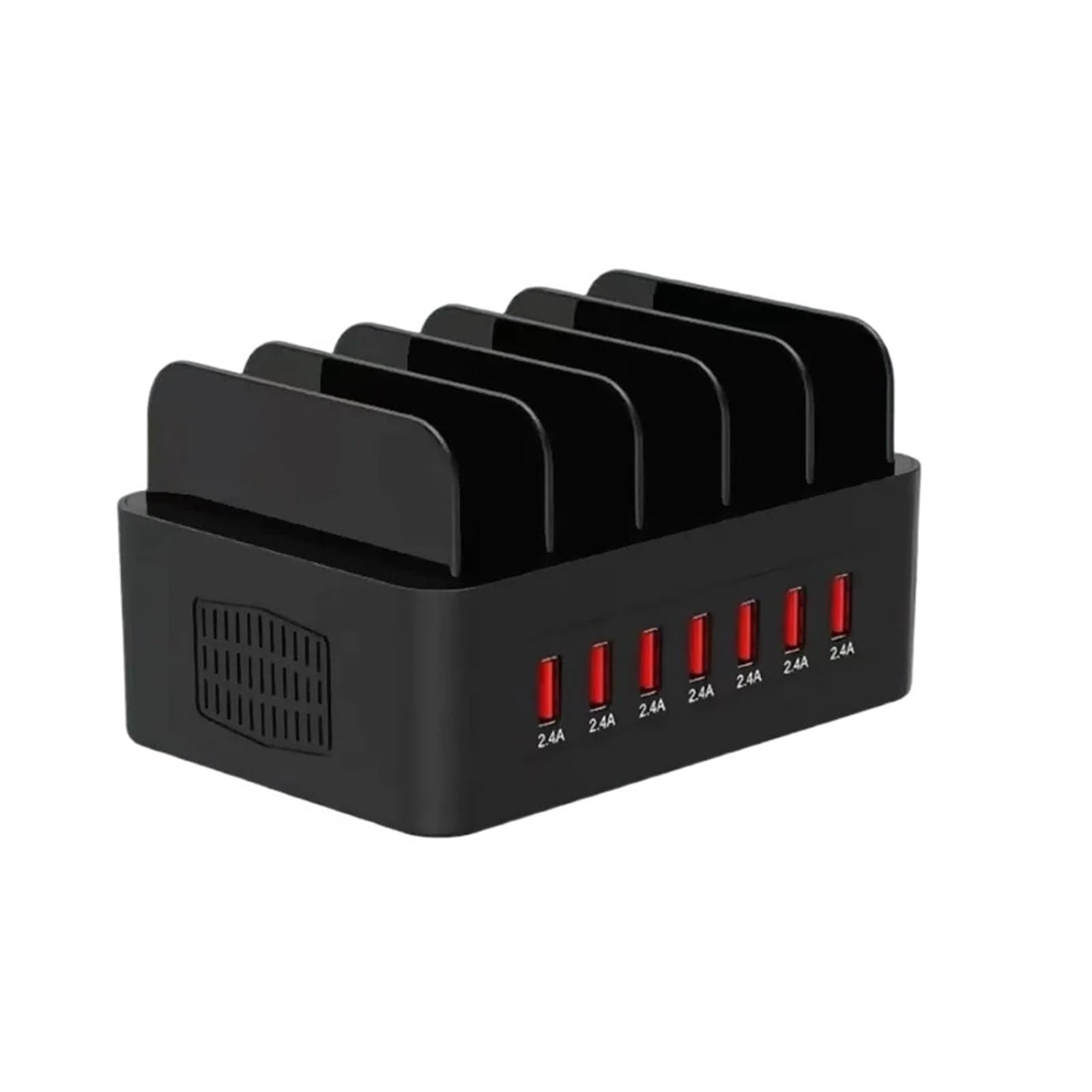 Supporto For Stazione Di Ricarica MAX Universale Multi USB Da 150 W Con 16 Porte E 3,5 A Capacità Di Ricarica Rapida(100W 7 Ports USB)