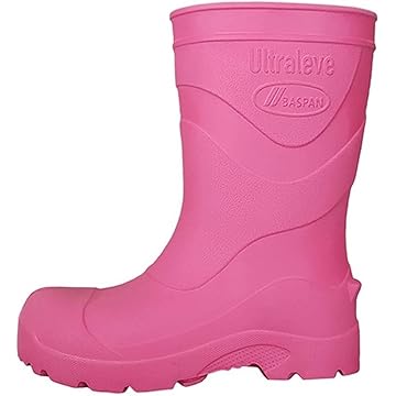 Bota Baspan Eva Cano Médio Rosa Feminina
