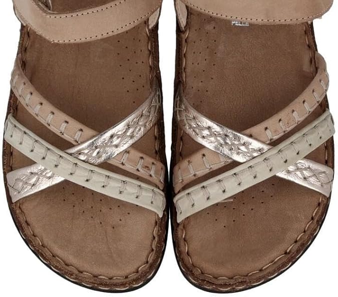 Mujer Sandalias Walk Fly Miramare 8352 21620 A5 En Negro Para