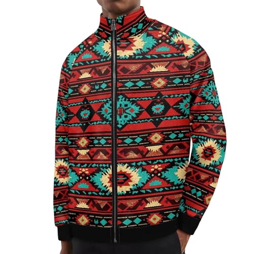 Image of Men's Lightweight Jackets Casual Full Zip Fleece Jacket Men Coats Fashion Long Sleeve Sweatshirt