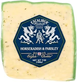 Excalibur Horseradish Cheddar Cuts, 7 oz, 10 Pack