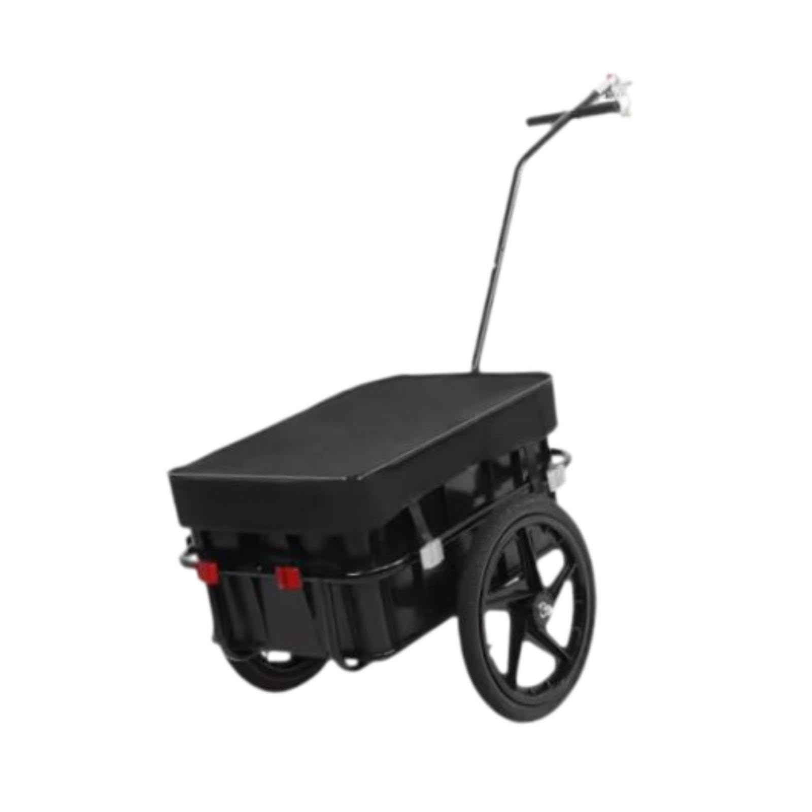 Remolque de Carga Desmontable para Bicicletas, Ideal para Compras Y Acampada.