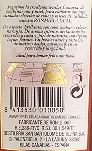 Destilerías San Bartolomé Ron Miel Cocal Honey Rum-Likör (1 x 1 l) – Bild 4