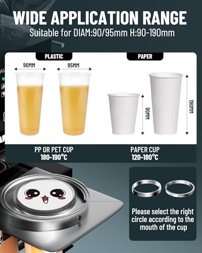 Commercial Bubble Tea Sealing Machine