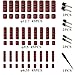 Asieg Tool Sanding Drum Kit 142Pcs 150Grit, 1/2