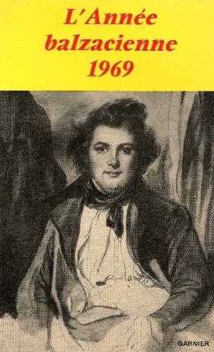 Amazon.com: L'année Balzacienne 1969: Pierre-Georges Castex: Books