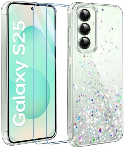 ivencase Glitzer Handyhülle Kompatibel mit Samsung Galaxy S25 Hülle ...