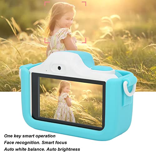 ciciglow Kinder Selfie Digitalkamera, 3 Zoll IPS Touchscreen Kindervideokamera WiFi Synchronübertragung Tragbare… – Bild 6