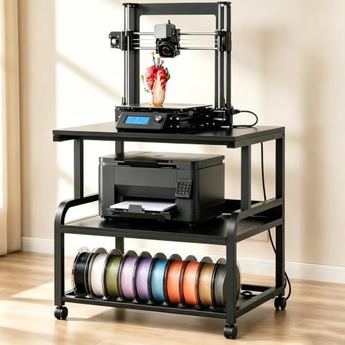 Homieasy 3D Printer Stand with Power Outlet
