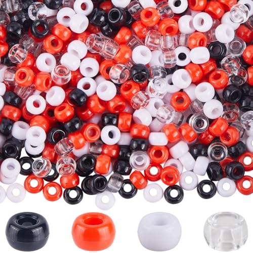 SUNNYCLUE 1 Box 800 Stück 6 x 9mm Pony Perlen Rot Schwarz Pony Perlen Sortiert Weihnachtlich Rot Schwarz Kleines Fass Weiß Transparent Kunststoff Abstandshalter Für Schmuckherstellung Damen Partygesch SUNNYCLUE 1 Box 800 Stück 6 x 9mm Pony Perlen Rot Schwarz Pony Perlen Sortiert Weihnachtlich Rot Schwarz Kleines Fass Weiß Transparent Kunststoff Abstandshalter Für Schmuckherstellung Damen Partygesch