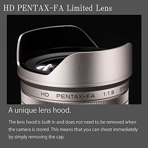 Objectif reflex Pentax HD FA 31mm f1 8 ED Limited - vue 8