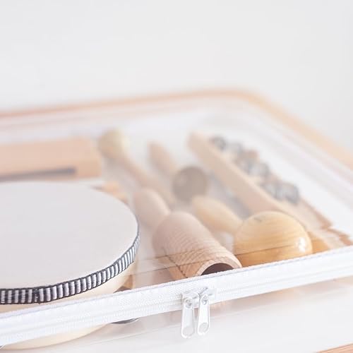 M + L Bliss Bins, arce y alondra, bolsa dura con cremallera, almacenamiento Bliss Bin Barbie, cremallera Bliss, papelera Bliss, almacenamiento de