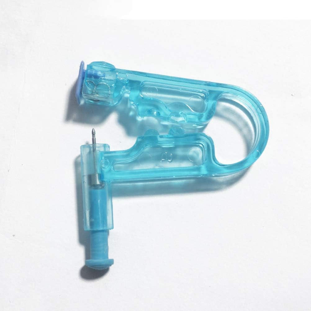 ZHIYE Pimoys 12pcs Painless Ear Piercing Gun Disposable Safety Asepsis Piercing Tool Kit with Ear Studs