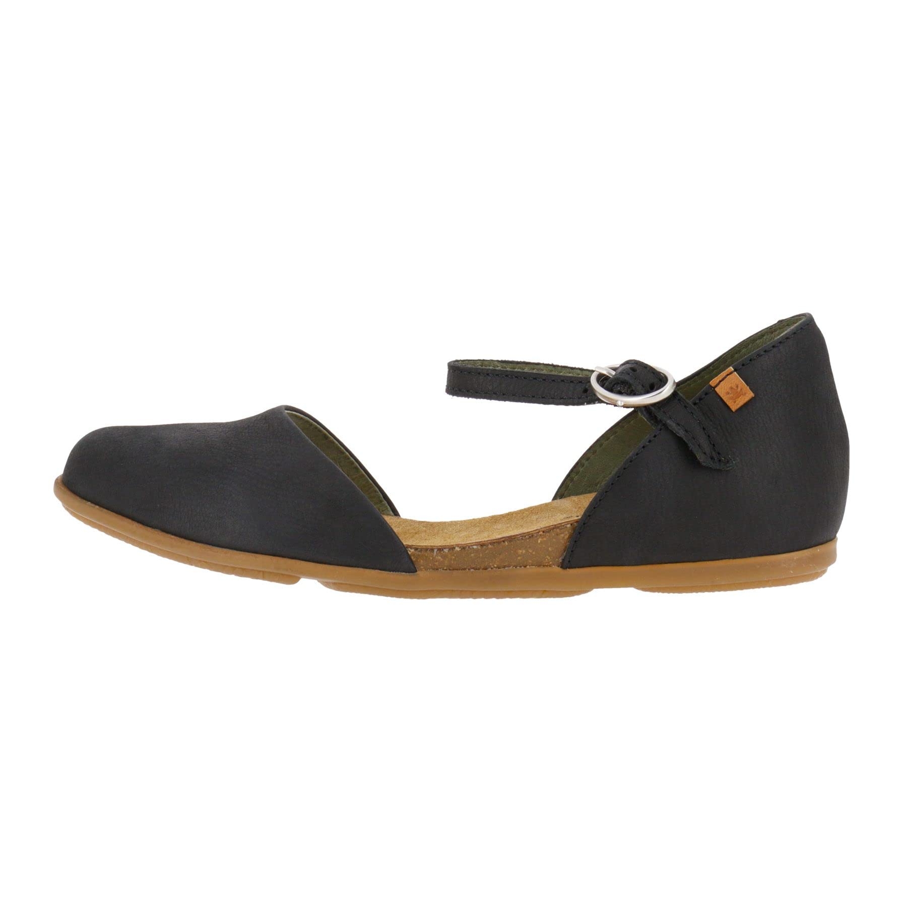 El Naturalista Women's Stella Sandals, Black, 6 UK (40 EU)