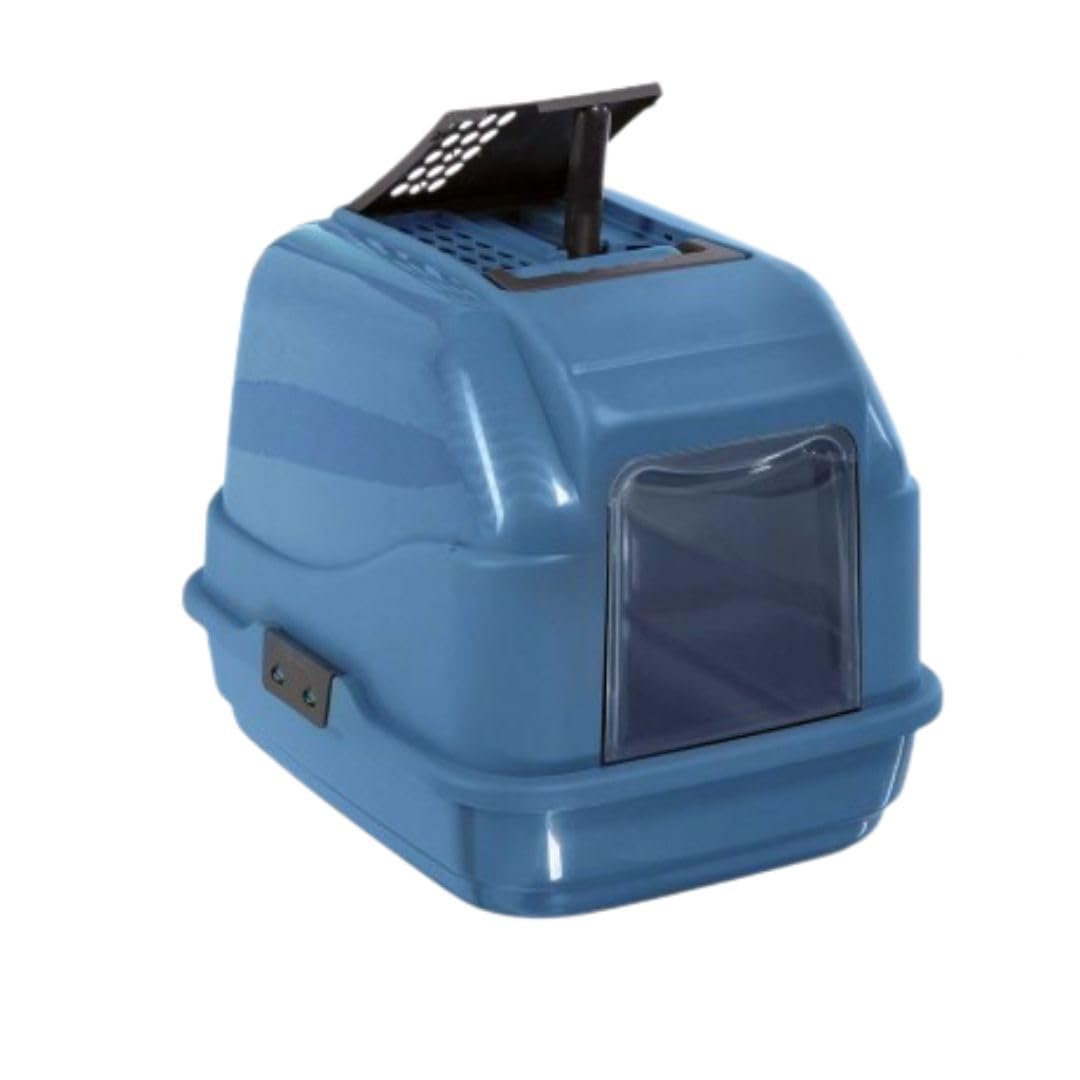 Imac Easy Cat 2nd Lıfe Kapalı Kedi Tuvaleti Mavi 50x40x40cm