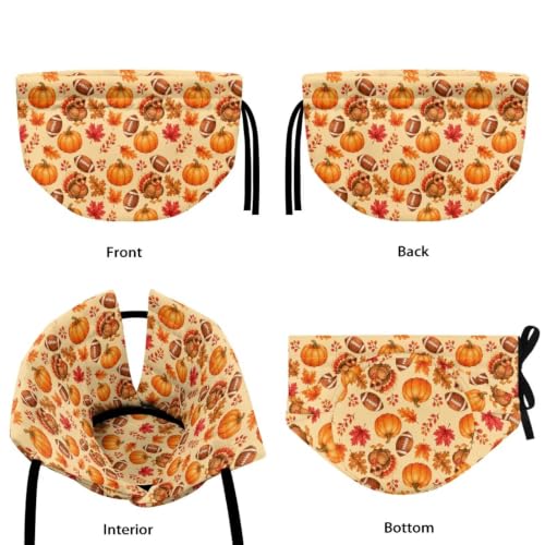 Image of Fall Tea Cozy Cover Insulated Dust Cover for Teapot Pumpkin Tea Pot Covers for Keeping Warm Kettle Protector Covers Washable Portable Party Decoration