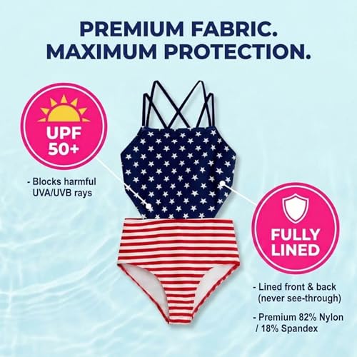 Image of Kanu Surf Girls' Beach Girl Sport Cut-Out One Piece Swimsuit