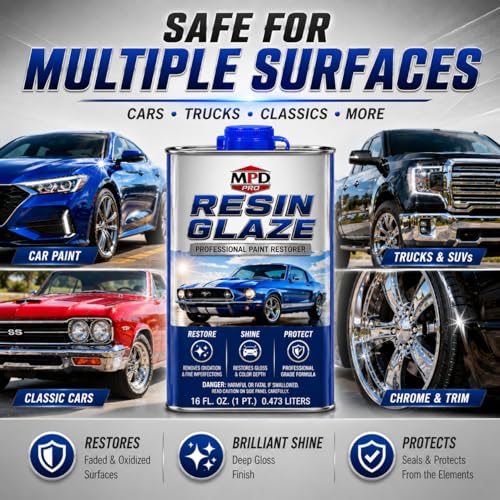 MPD Pro Resin Glaze Cleaner & Polish