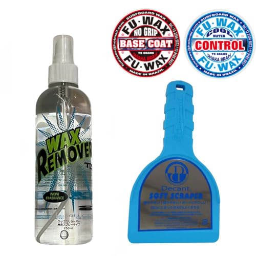 ワックス お得セット FU WAX ワックスリムーバー Decant サーフィン サーフワックス COOL(春秋用)