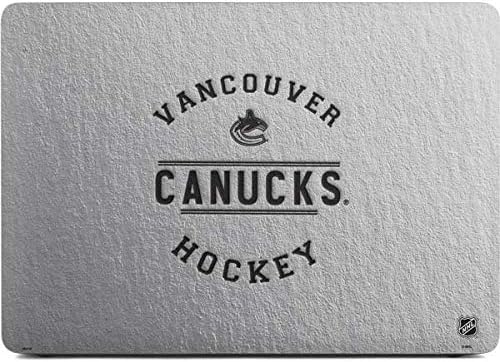 Skinit Decal Laptop Skin Compatible with MacBook Air 13in (2020) - Officially Licensed NHL Vancouver Canucks Black Text Design
