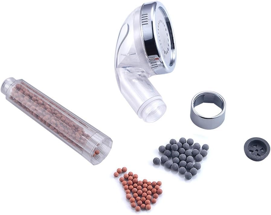 Soffione Doccia LED Con Cambio Colore A Temperatura Controllata - Testa Doccia Con Filtro Cloro E Magnetica - Foto 11