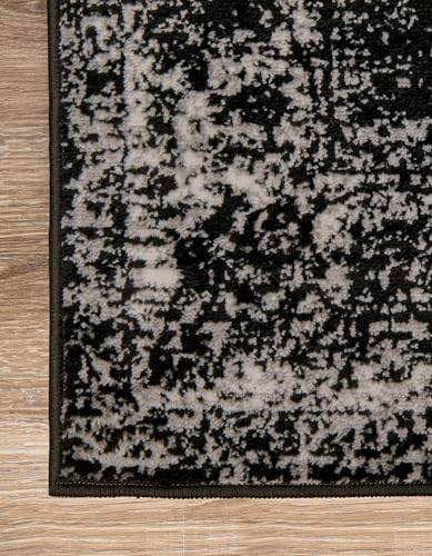 Tapete Monte Carlo 5' x 8' Negro miniatura 3