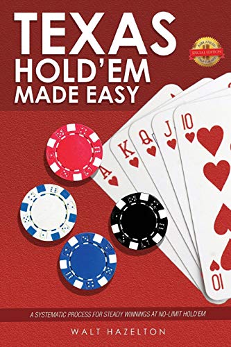 Pageturner, Press And Media 9781643762029 Texas Hold'Em Made Easy: A Systematic Process cover
