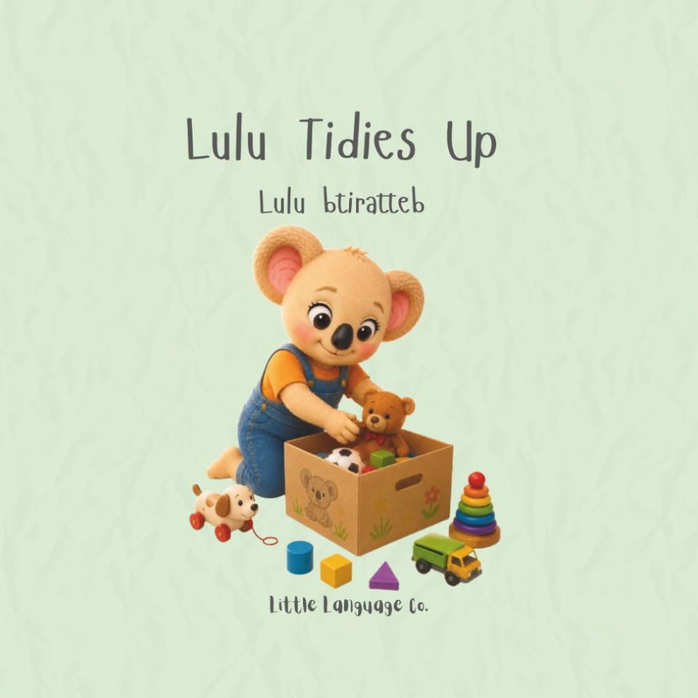 Lulu Tidies Up: A fun bilingual story about cleaning up and helping at home (Routines With Lulu | Lebanese Arabic)