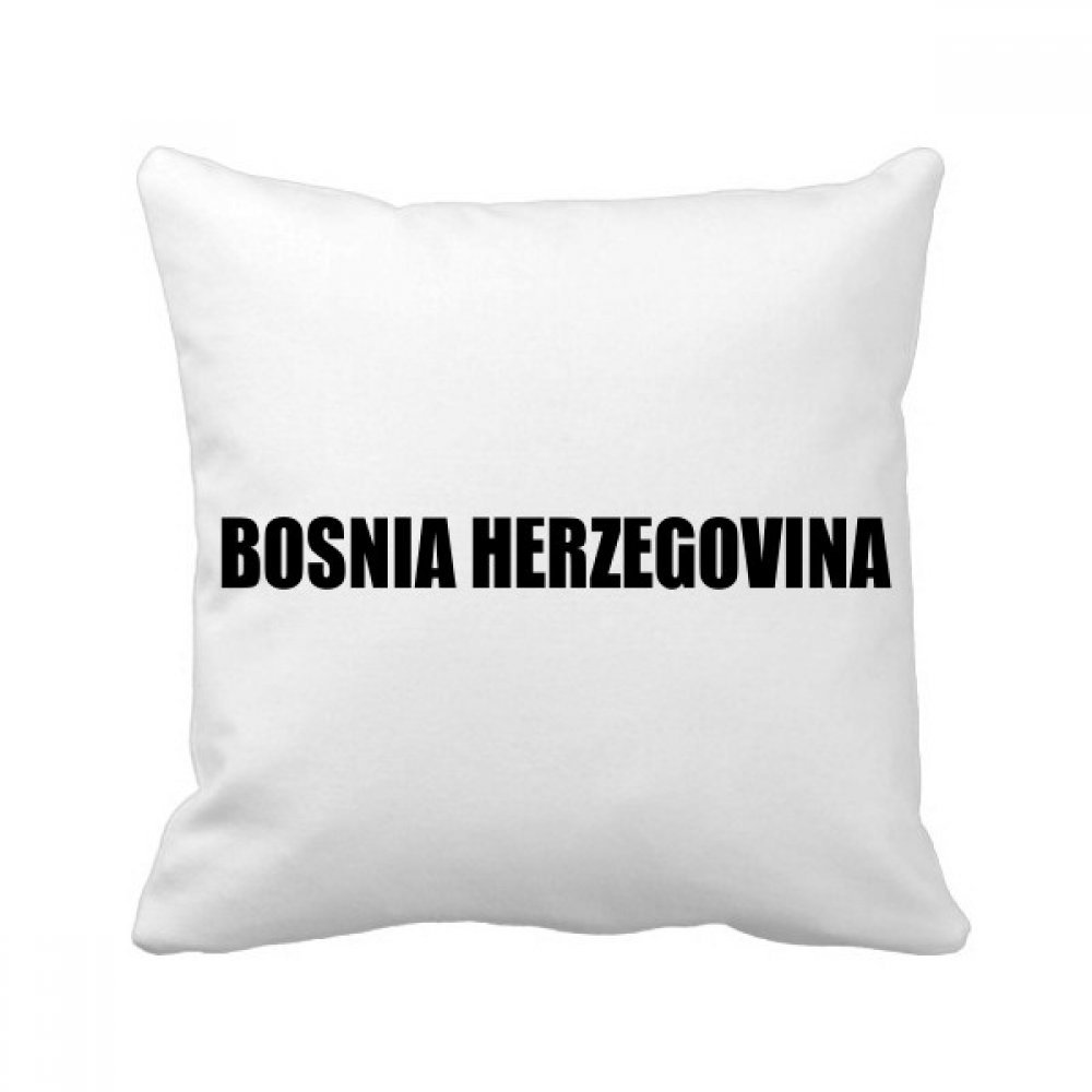 Coussin Bosnie-Herzégovine 40x40 pour raviver un canapé terne et sans vie