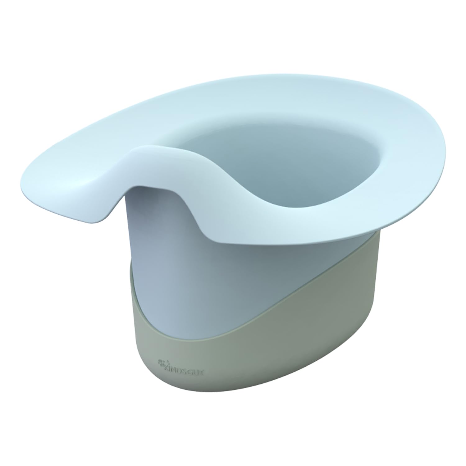 Kindsgut Anti-Rutsch Silikonband für das Abhaltetöpfchen, rutschfestes Zubehör für Baby abhalten, sicherer Halt & stabiler Sitz, einfach anzubringen, Pistazie