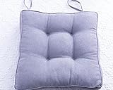 Rembourrage de haute qualité : le coussin de chaise de salle à manger doux est fabriqué en coton PP de haute qualité pour garantir un repos confortable. Ajoutez confort et style à votre intérieur. Convient pour les chaises de jardin, les sièges de restaurant, les ensembles de table de cour et les sièges de pelouse d'extérieur.