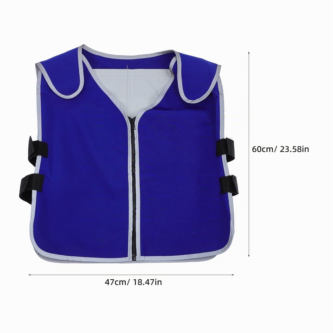 Garneck Gilet de Refroidissement pour Hommes et Femmes - Gilet Glacé avec Poches de Refroidissement pour Activités Estivales - Idéal pour la Pêche, le Cyclisme et le Jardinage - Gilet de Fraîcheur