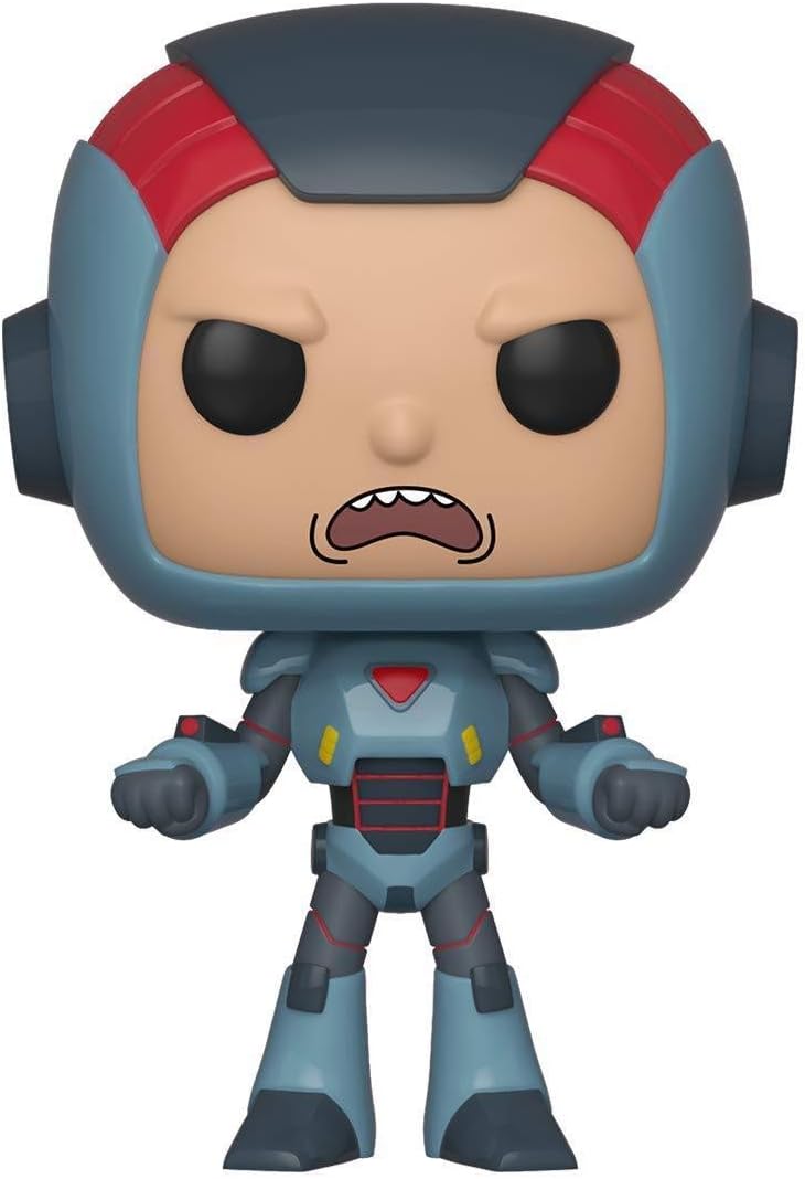 40247 POP Animation: Rick Purge Suit Morty Collectible Figure, Multicolor,Standard