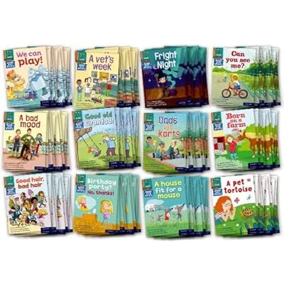 Read Write Inc. Phonics Book Bag Books: Orange Set 4 Storybooks Pack of 120