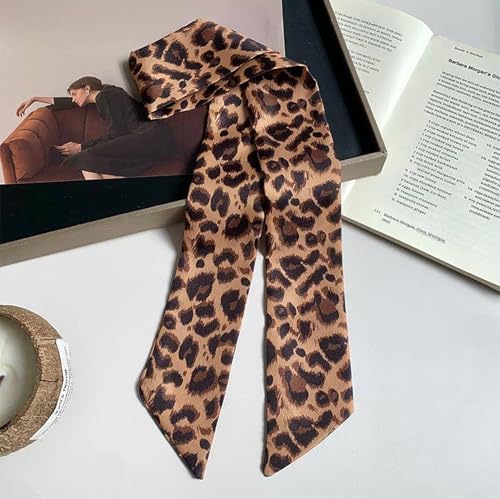 NIDMIDO 4 Pack Purse Scarf for Bags Silk Head Scarf for Hair Handbag Women Scarfs Ribbon Band Hair Neck Scarves Fashion Gifts4