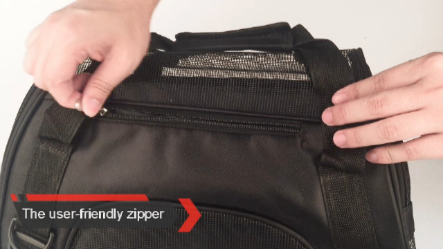 PPOGOO Pet Travel Carriers with Support Soft-Sided for Cats and Dogs Airline Approved Non-Toxic Odorless Old2SmallBack - Image 7