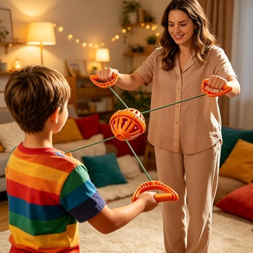 Juego de pelota deslizante contra el sedentarismo infantil en actividades entre padres e hijos 3
