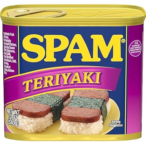 Spam Teriyaki, 12 Ounce Can (Pack of 12) Cover