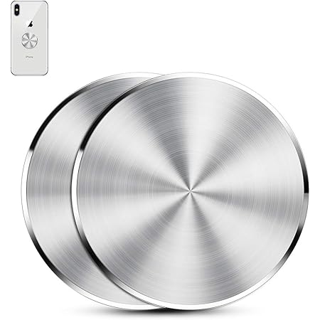 Amazon Co Jp Akeie メタルプレート マグネット式 スマホ車載ホルダー 本体側用 2枚セット グレー 家電 カメラ