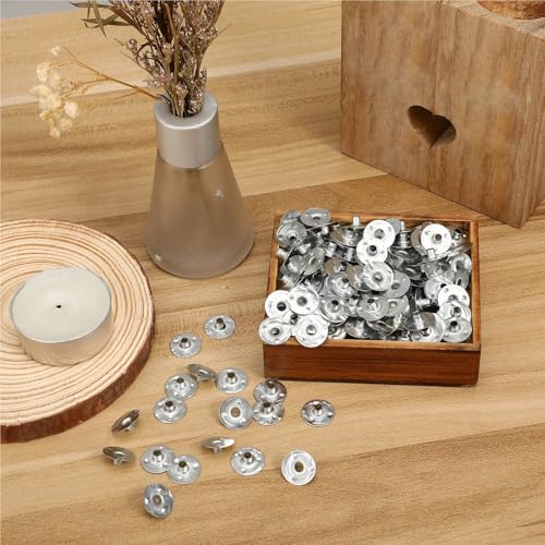 Bases Metálicas para Pabilos para Velas 1200 Piezas miniatura 3