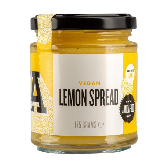 Janda Vegan Lemon Spread 175g | Plant based alternative to Lemon Curd | Made without egg and butter | Lemon spread suitable for cake fillings and toast