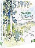 Zeichnen lernen – Nature Sketching Step by Step: Schnelle Landschafts-Skizzen mit Stift und Watercolor. Skizzieren lernen Schritt für Schritt. - Hans-Christian Sanladerer 
