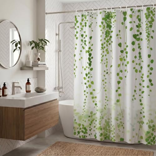 Rideau de douche imperméable en polyester pour éviter l'eau au sol - 3