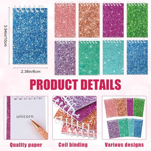Mini bloc-notes à paillettes pour enfants : la solution pour occuper les petits - 6