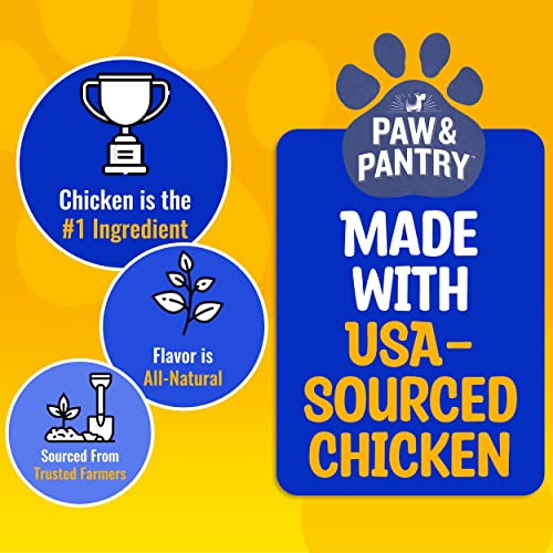 Paw-Pantry-5-Soft-Chewy-USA-Chicken-Twists-Pack-of-50-Rawhide-Free-Chicken-Dog-Treats-Grain-Free-Highly-Digestible-Chewy-Sticks-for-Dogs-Low-Fat-Dog-Treats-for-Pups