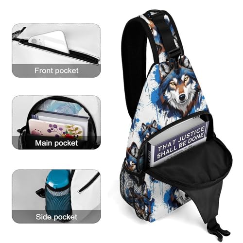 Bolso ligero tipo bandolera ajustable para hombre y mujer miniatura 4