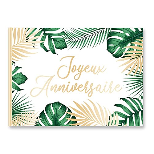 STC Livre DOr Anniversaire Tropical Party 20P 15X21CM