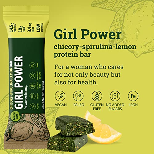 Girl Power Protein Bars Low Calorie High Protein, Meal Replacement Bars