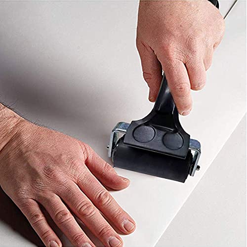 Image of RV Roof Tape 4 inch x 46 Ft Butyl Extra Thick Sealant Repair Tape Weatherproof for RV Roofing Camper Trailer Boat Truck Motorhome Color White(RRT10114W)