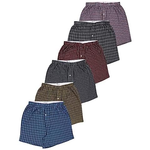 Bamu Men's Classic Boxer Shorts - 6-Pack Cover
